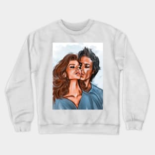 Richard Chamberlain, Rachel Ward Crewneck Sweatshirt